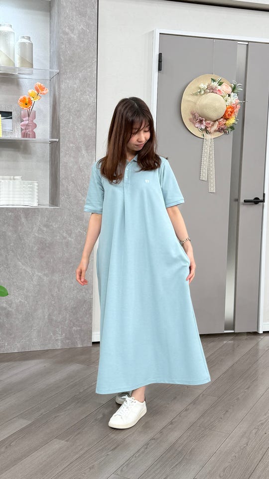 ANNE COQUINEコアスパンヤーンニットハーフスリーブプルオーバー