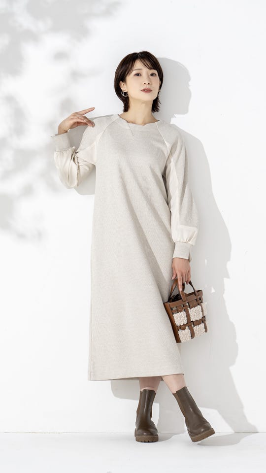 わちふぃーるど DAYANプリント シアー切替チュニック わちふぃーるど