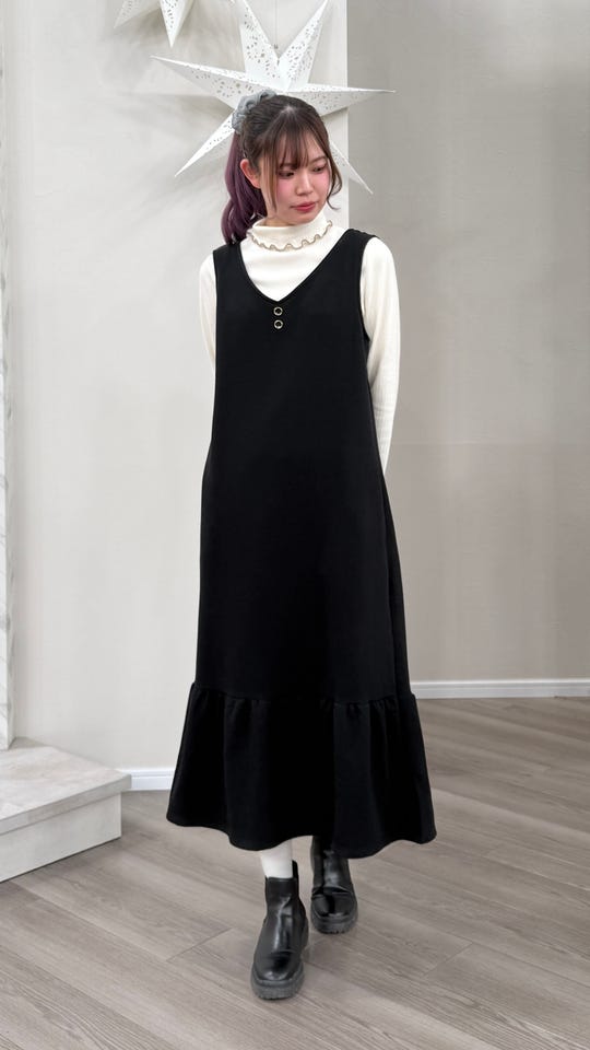 Anne Coquine ダンボールニットシアーフードブルゾン アンコキーヌ