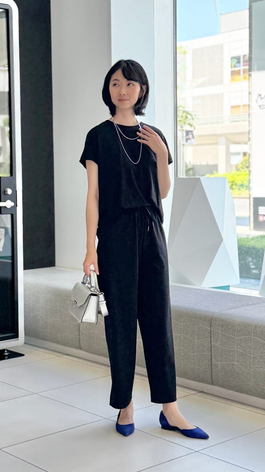 MAHARA MODERN ドライタッチアジアンサルエルパンツ マハラモダン
