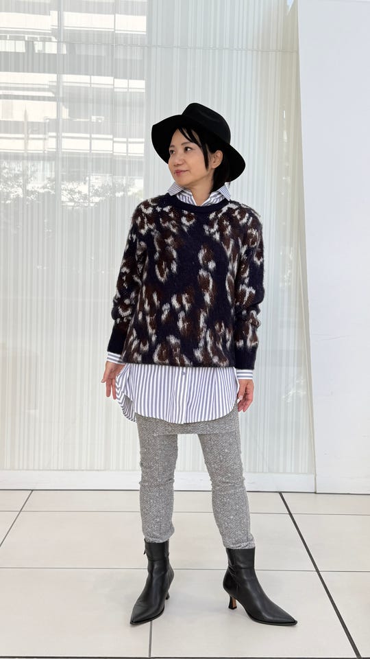 KawaiOkada 肩パットインナートップス カワイオカダ（KAWAI OKADA