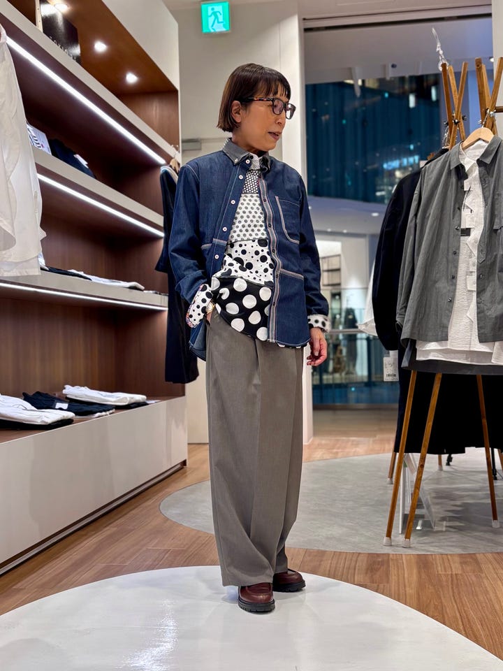 Staff styling - 河谷シャツオンラインストア