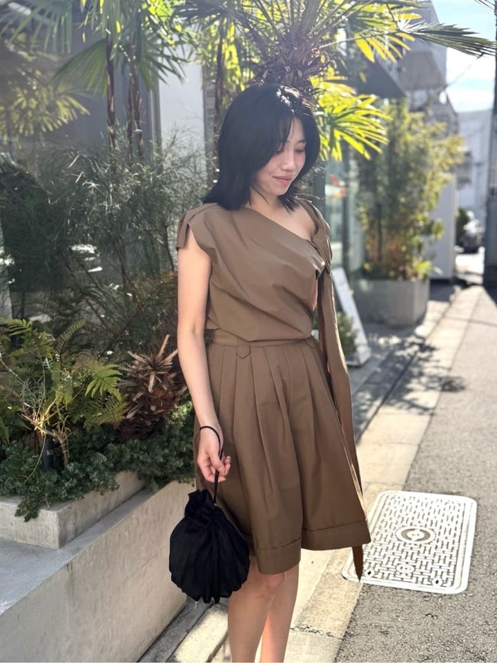 miyuの【UJOH/ウジョー】ブラウス Shoulder Tied Blouse U732-B05-001 