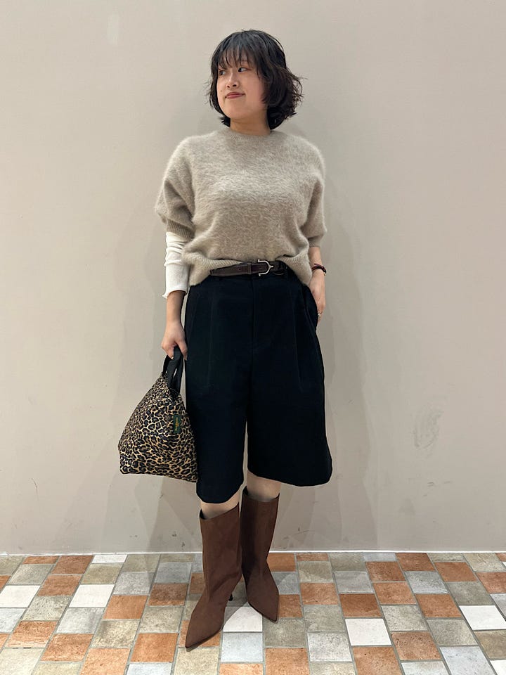 SHIPS for women SHIPS Primary Navy Label (156389) スタイリング詳細
