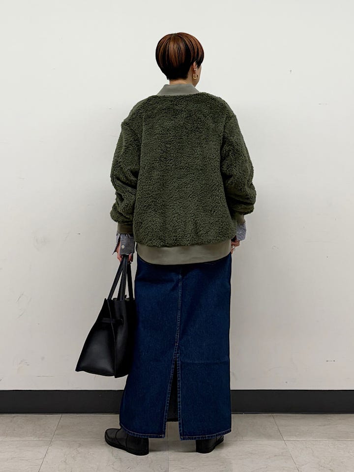 SHIPS for women SHIPS Primary Navy Label (155214) スタイリング詳細