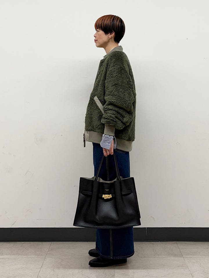 SHIPS for women SHIPS Primary Navy Label (155214) スタイリング詳細