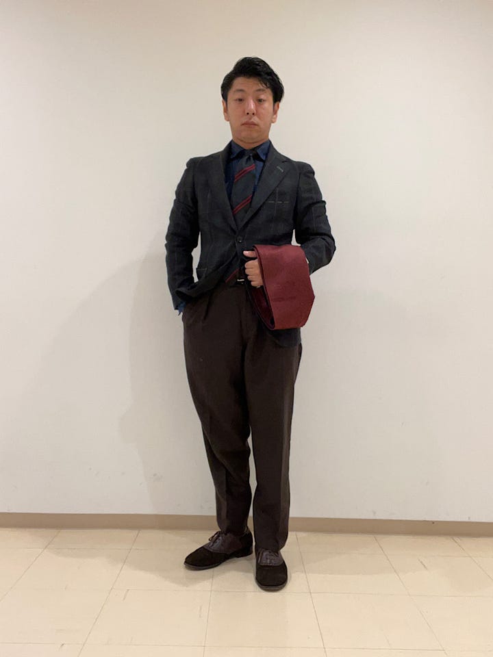 WEB限定】SHIPS:〈手洗い可能〉ダブルクロス セットアップ