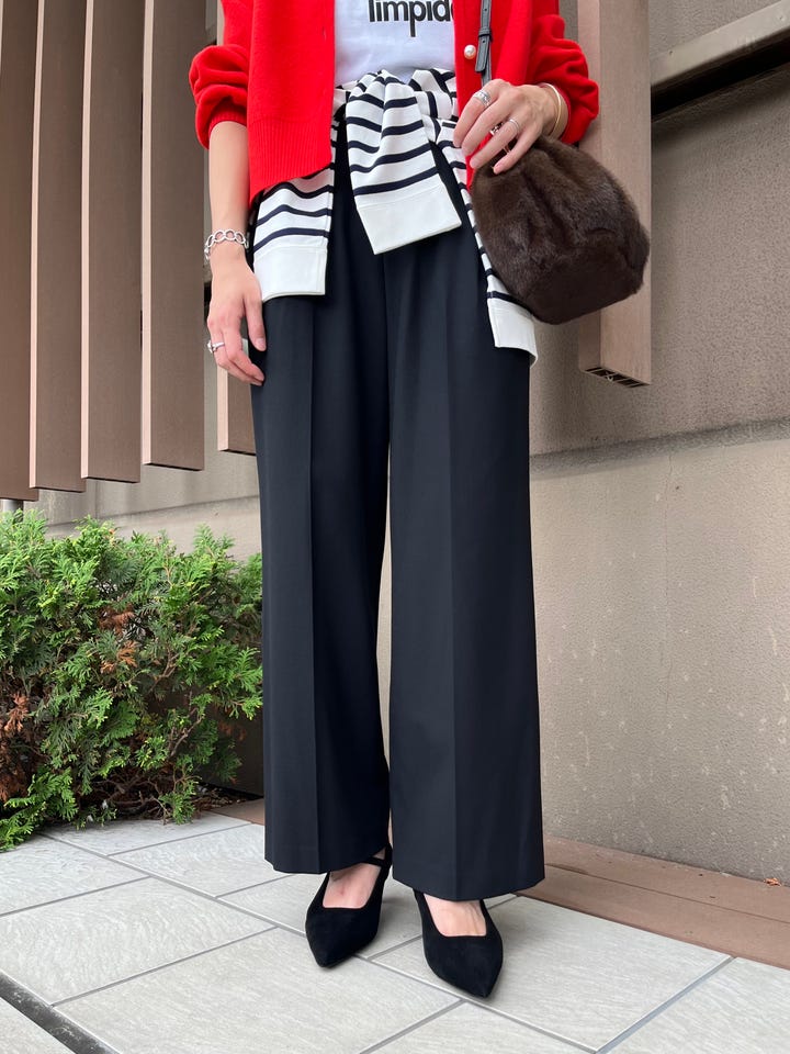 SHIPS for women SHIPS Primary Navy Label (155371) スタイリング詳細