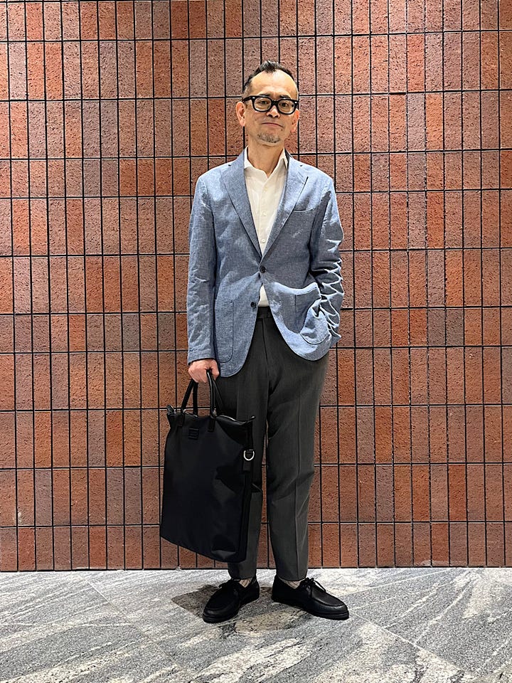 【美品】SHIPS CANONICO 120's セットアップ　スーツ　46 SHIPS: VITALE BARBERIS CANONICO 120'S ピンヘッド スーツ｜ SHIPS