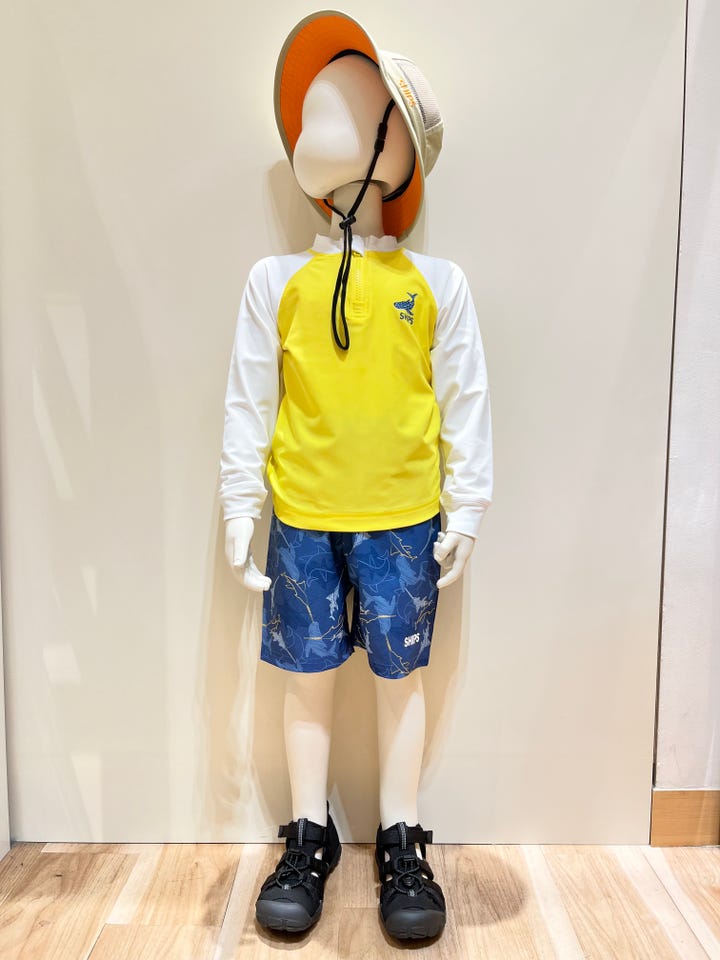 新品未使用♡ちはる♡ディズニー♡UVカットハット SHIPS KIDS:〈UVカット〉リバティ リバーシブル バケット ハット