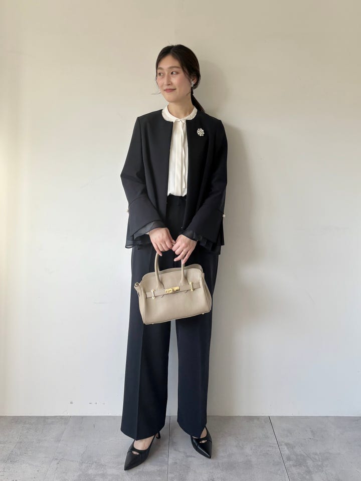 SHIPS any:〈手洗い可能〉シャンブレー Aライン フレア ショート