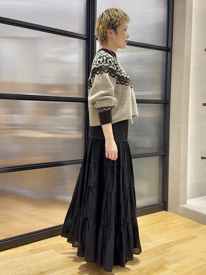 SHIPS for women SHIPS Primary Navy Label (154962) スタイリング詳細