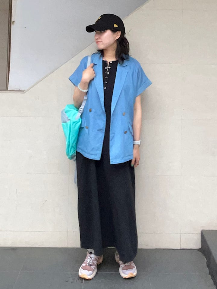 MOUN TEN.:160cm / ノースリーブ デニム オーバーチュニック｜ SHIPS