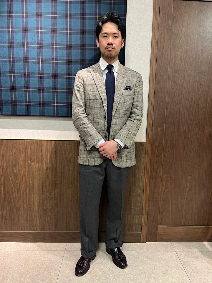 MARCEL LASSANCE: COTTON/SILK PAISLEY NARROW TIE｜ SHIPS 公式サイト