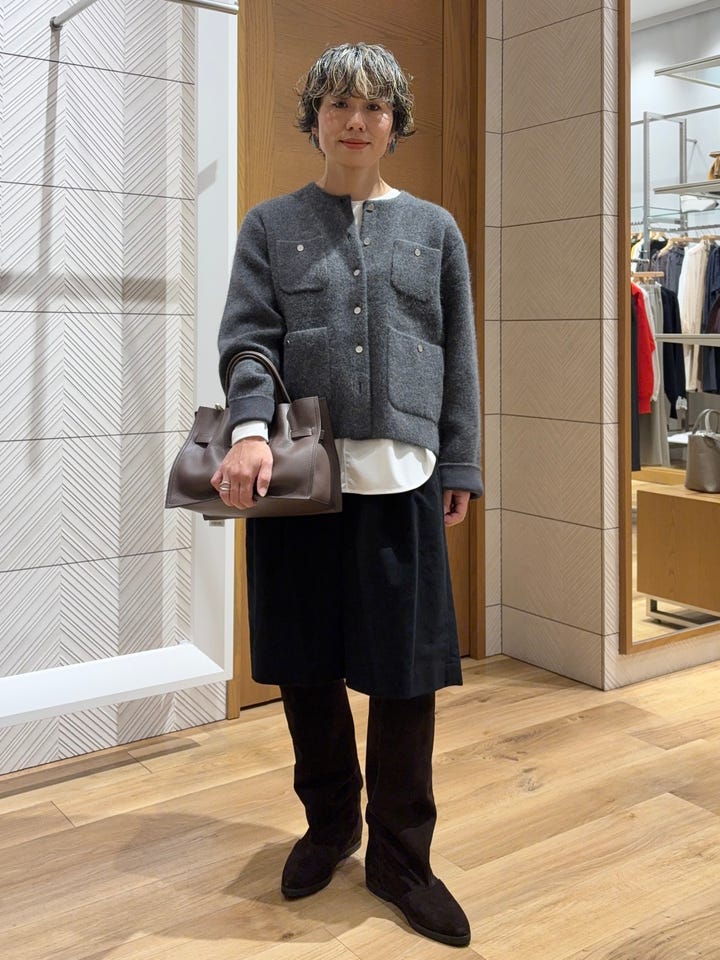 SHIPS for women SHIPS Primary Navy Label (156252) スタイリング詳細