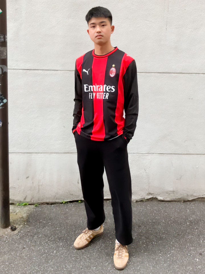 26-27 ACミラン HOME オーセンティック長袖ユニフォーム／サッカー
