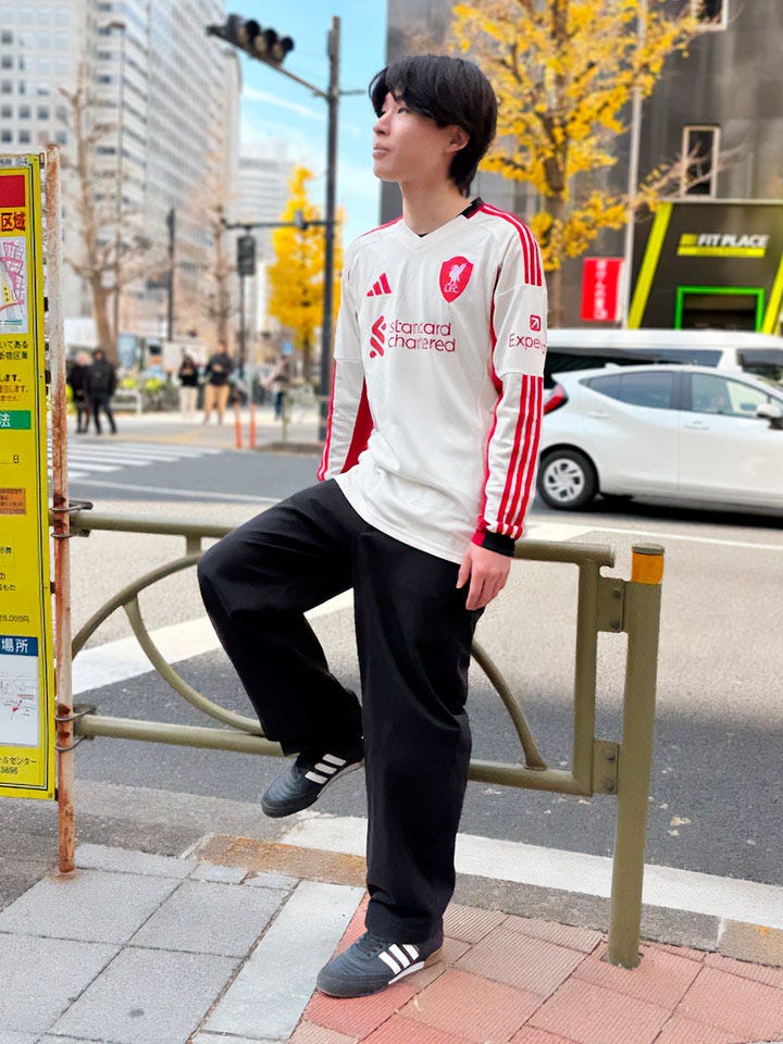 25-26 リヴァプール AWAY 長袖ユニフォーム／サッカーショップKAMO