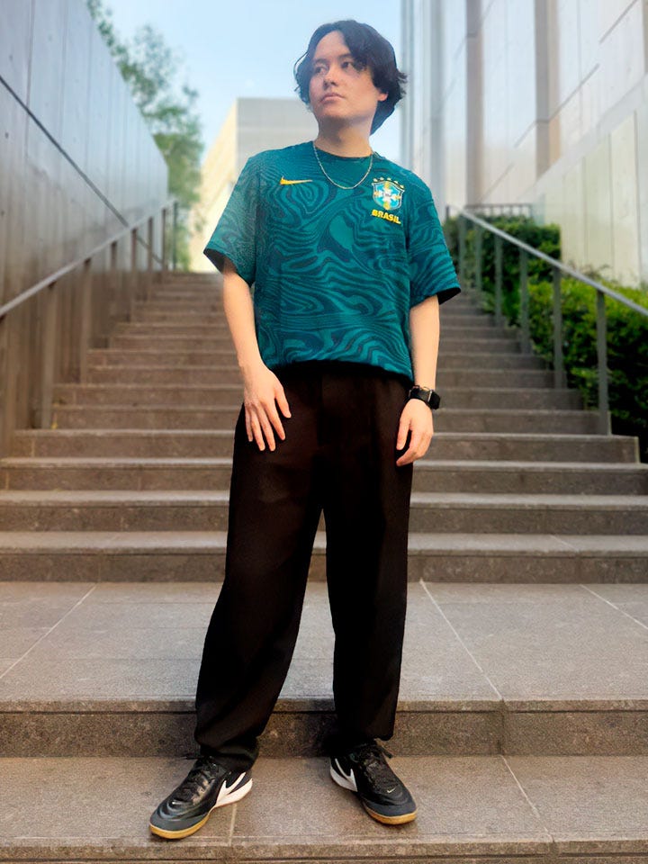 ブラジル代表 1998年Mサイズ 9番 パンツ Mサイズ ブラジル代表 プライマリーステートメント 半袖Tシャツ／サッカー