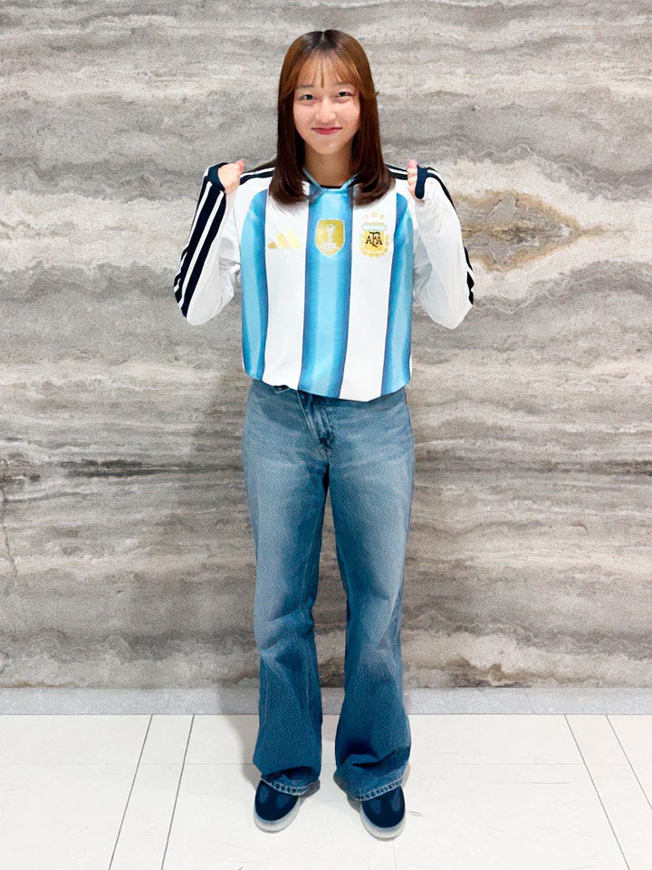 2026 アルゼンチン代表 HOME オーセンティック 長袖ユニフォーム