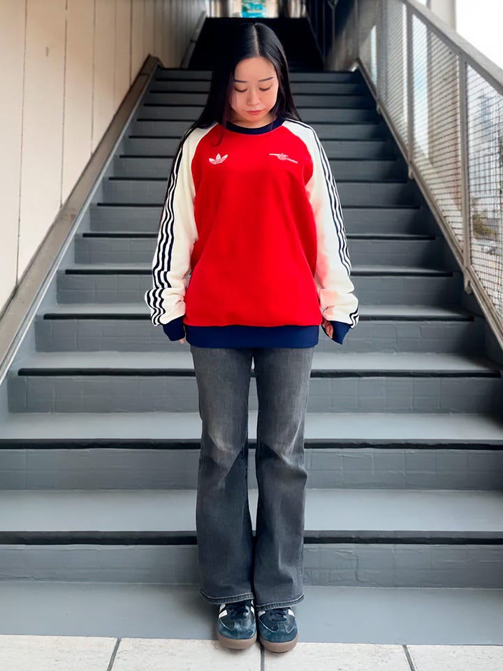 アーセナルFC ORIGINALS クルースウェット／サッカーショップKAMO
