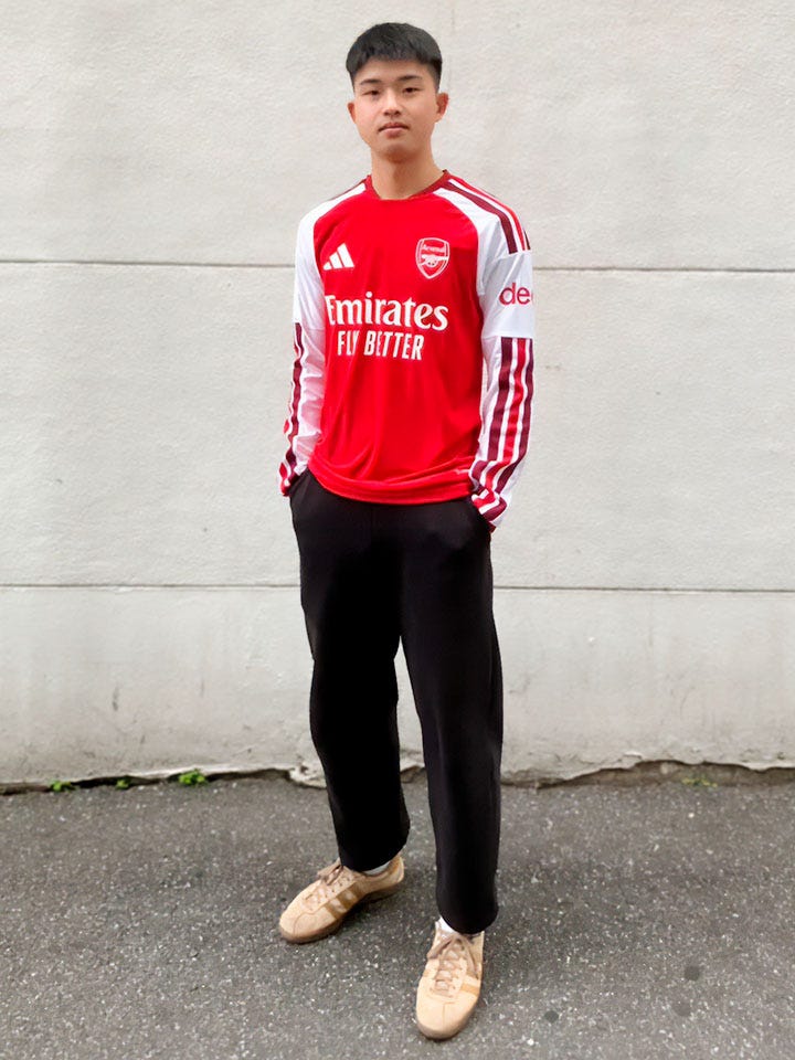 26-27 アーセナルFC HOME オーセンティック長袖ユニフォーム／サッカー 