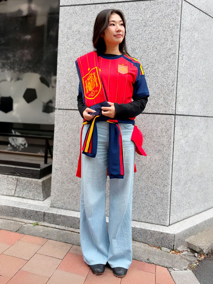 2026 スペイン代表 HOME オーセンティック 長袖ユニフォーム／サッカー