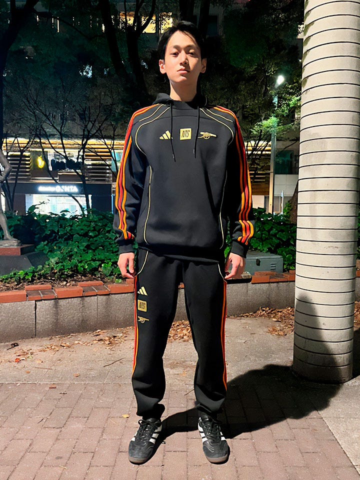 アーセナル×NTS URBAN PURIST スウェットフーディー／サッカーショップKAMO