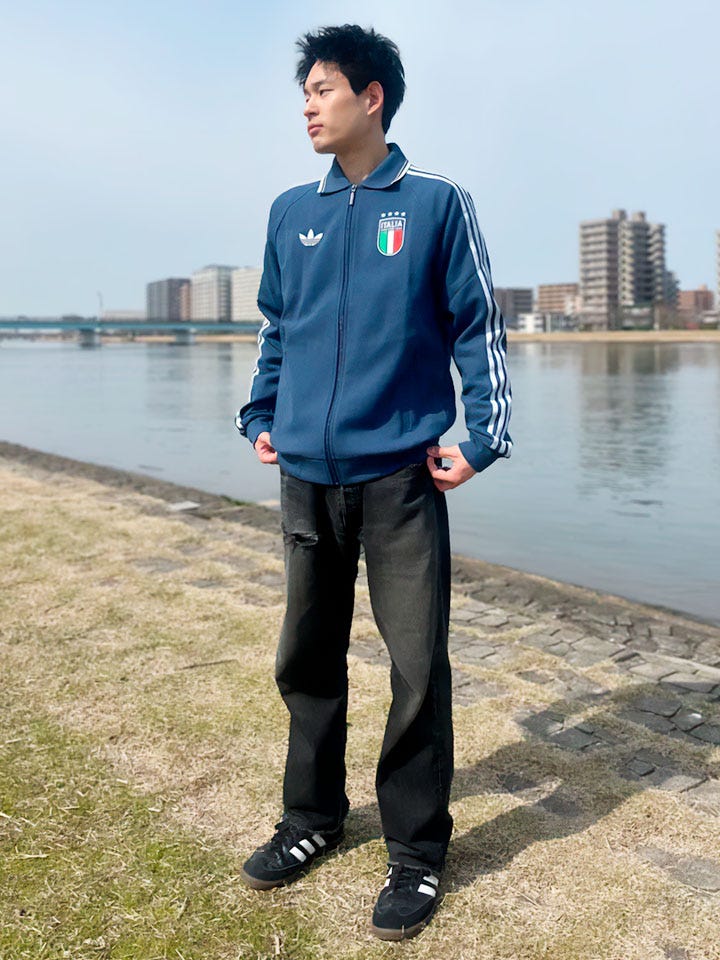 イタリア代表 AWAY アンセムジャケット／サッカーショップKAMO