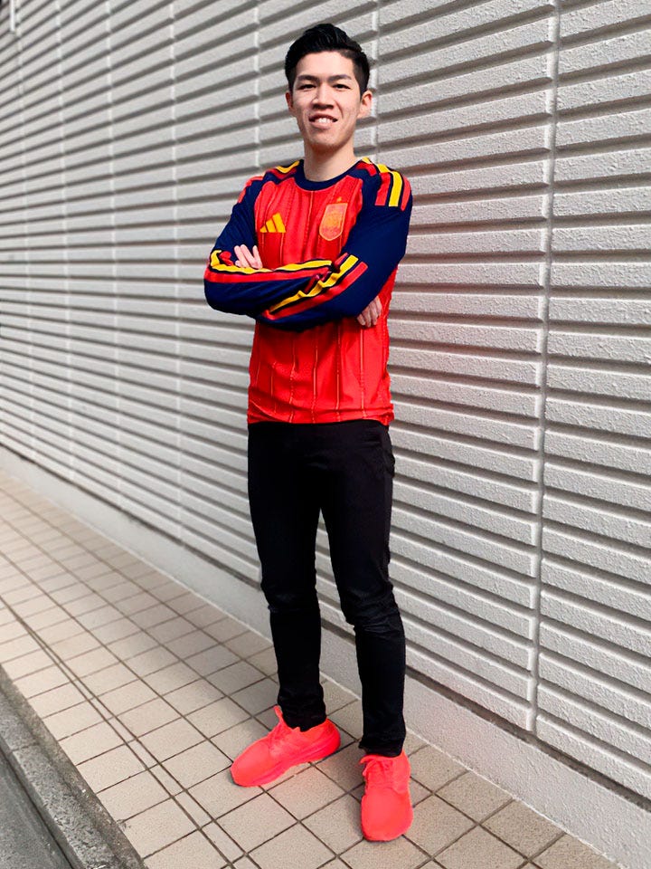 2026 スペイン代表 HOME オーセンティック 長袖ユニフォーム／サッカー