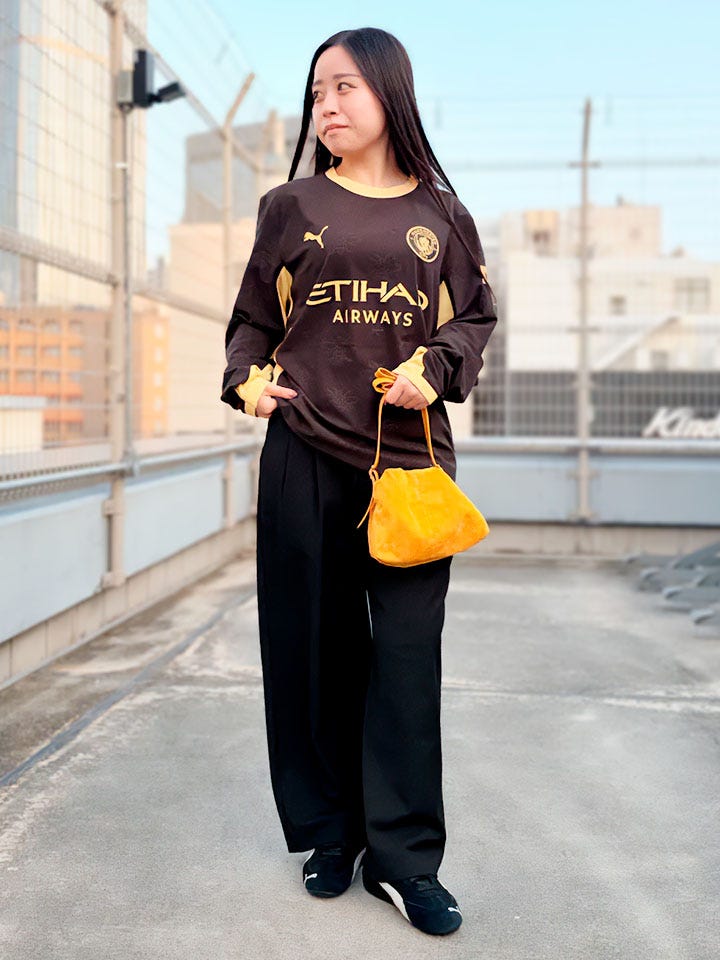 26-27 マンチェスター・シティ AWAY オーセンティック長袖ユニフォーム