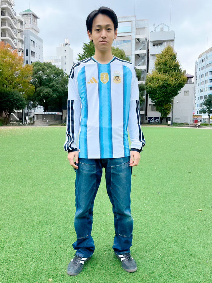 2026 アルゼンチン代表 HOME オーセンティック 長袖ユニフォーム