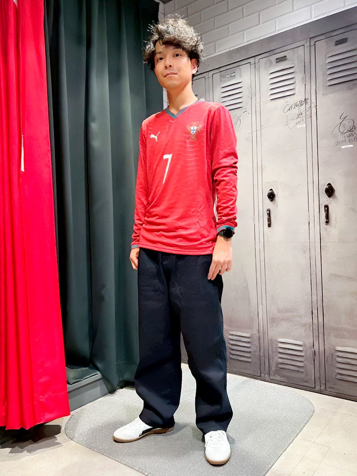 2026 ポルトガル代表 HOME 長袖ユニフォーム #7 ロナウド／サッカー