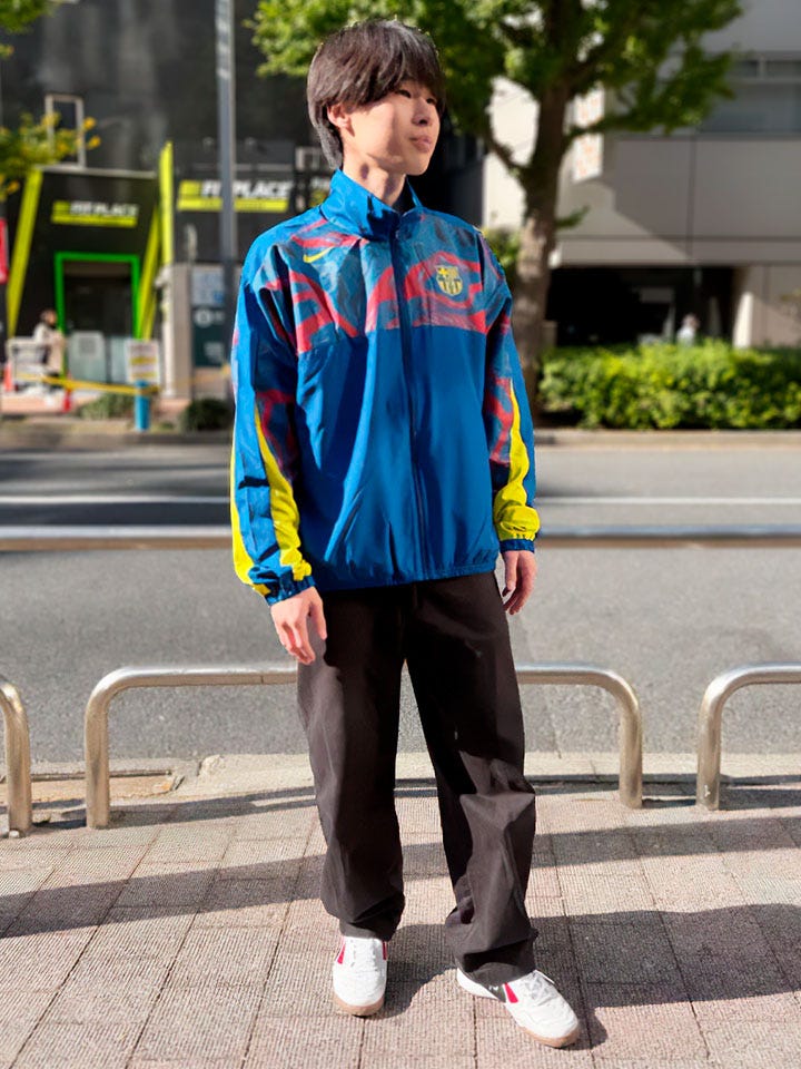 25-26 バルセロナ 4th STRTFV ウーブンジャケット／サッカーショップKAMO