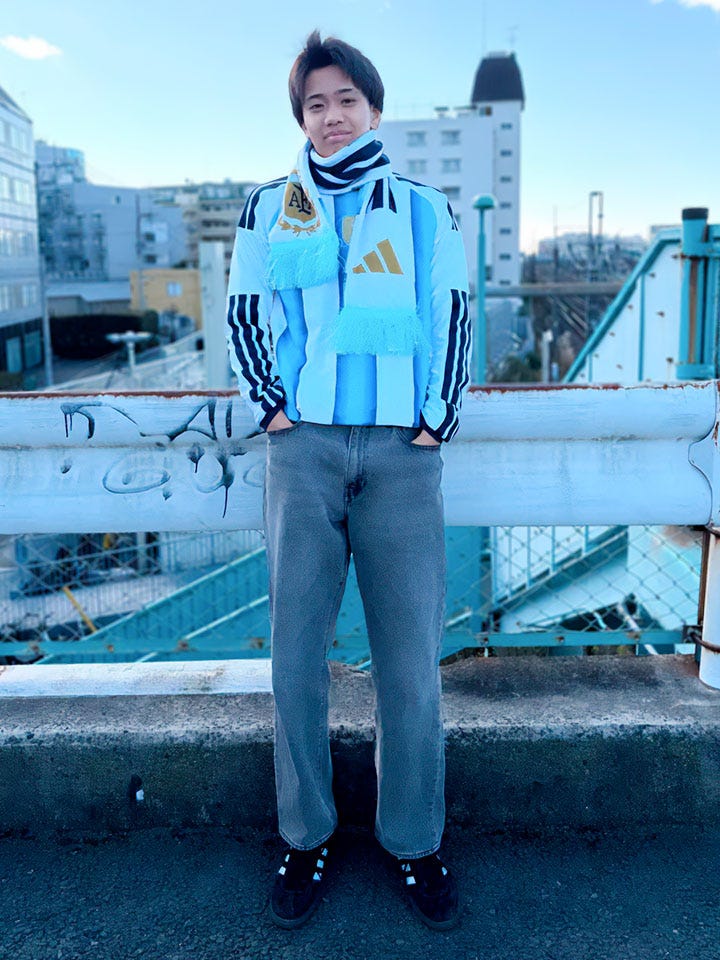 2026 アルゼンチン代表 HOME オーセンティック 長袖ユニフォーム