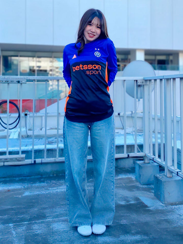 25-26 インテル×ACG 長袖ユニフォーム／サッカーショップKAMO