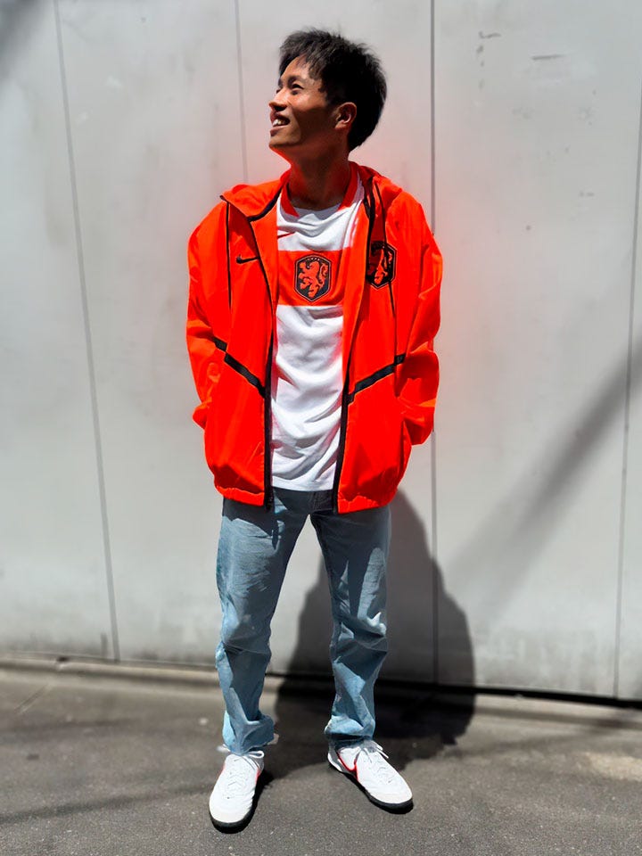 NIKE　2000 オランダ代表　アンセム　ジャケット ナイキ（NIKE）（メンズ）サッカーウェア オランダ代表 ドライフィット