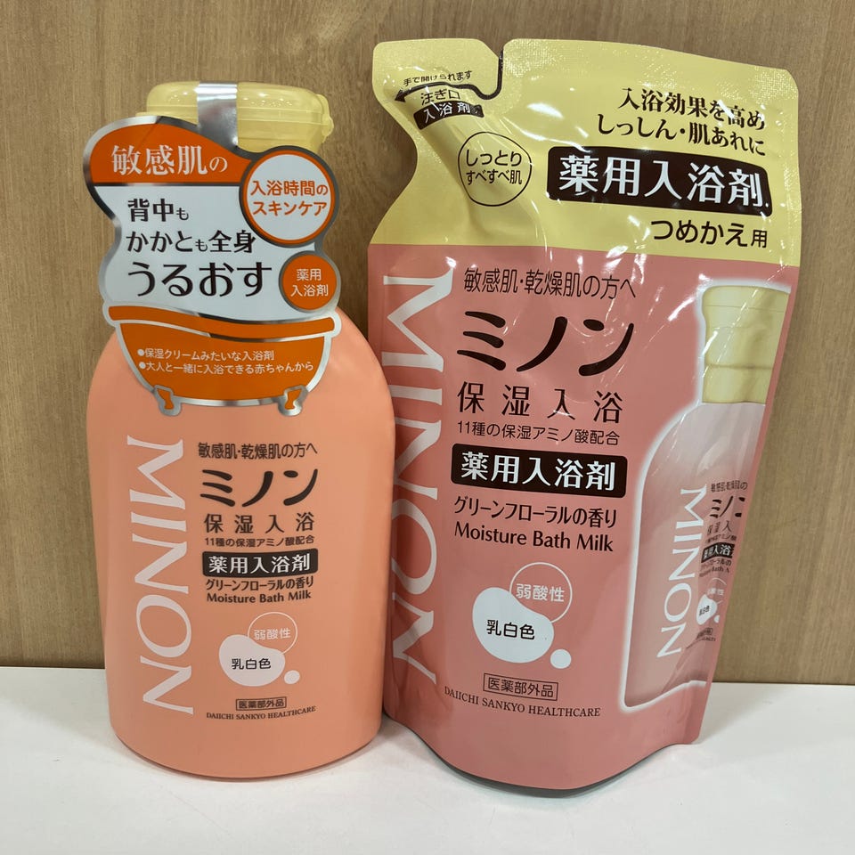 ミノン 薬用 保湿 入浴剤 詰替 400ml 通販 | 育児用品