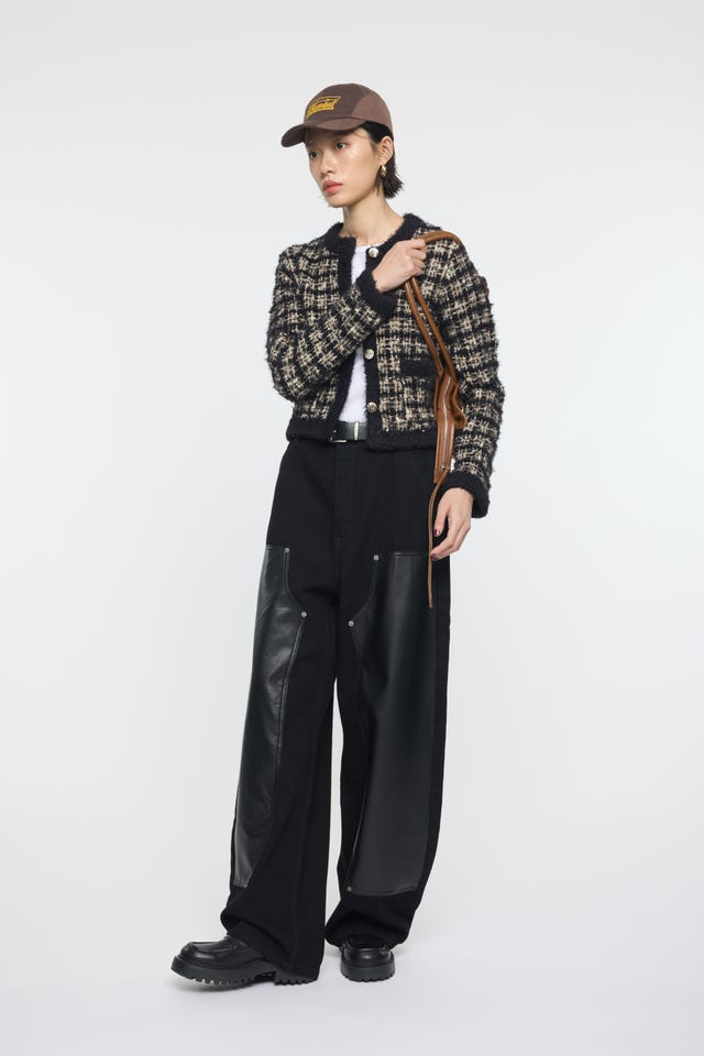MOUSSY | COMPACT KNIT TWEED ジャケット (ジャケット ) |SHEL'TTER