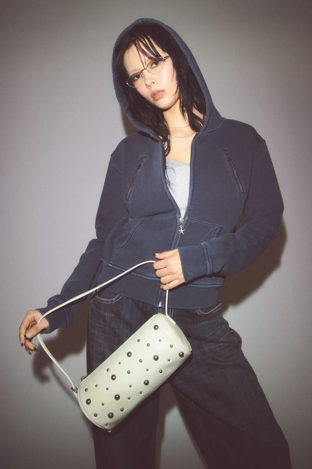 LAGUA GEM | STAR CHARM ZIP パーカー (Tシャツ・カットソー(長袖