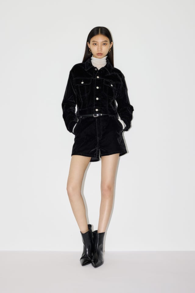 MOUSSY VELVET SHORT ジャケット MOUSSY | VELVET SHORTジャケット (デニムジャケット ) |SHEL'TTER