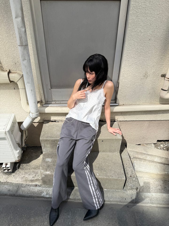 LAGUA GEM セットアップ トップス ボトムスセットグレー 韓国ブランド LAGUA GEMの公式通販サイト|SHEL'TTER WEBSTORE