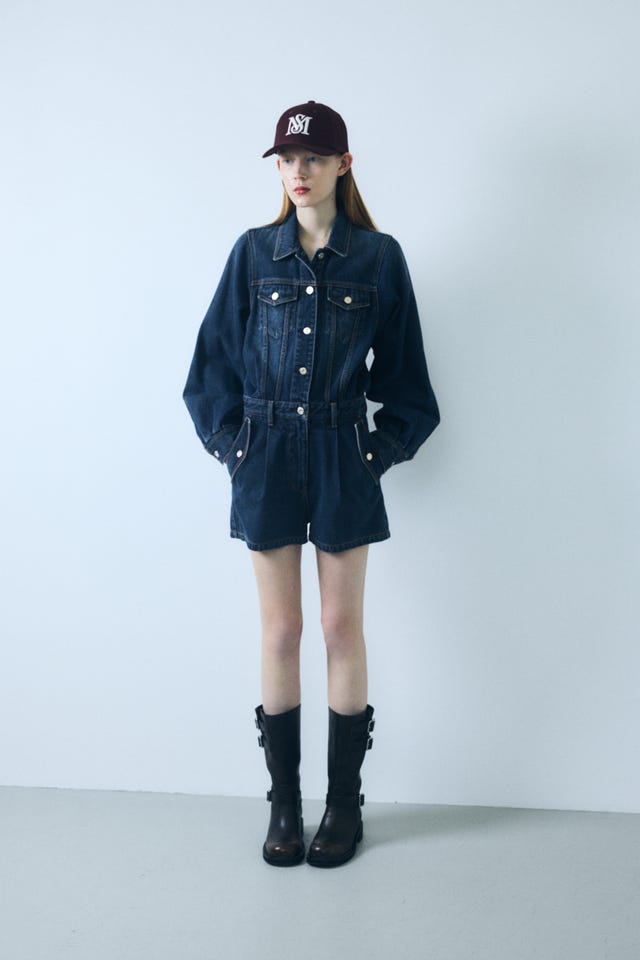 MOUSSY | DENIM SHORT ジャンプスーツ (オールインワン ) |SHEL