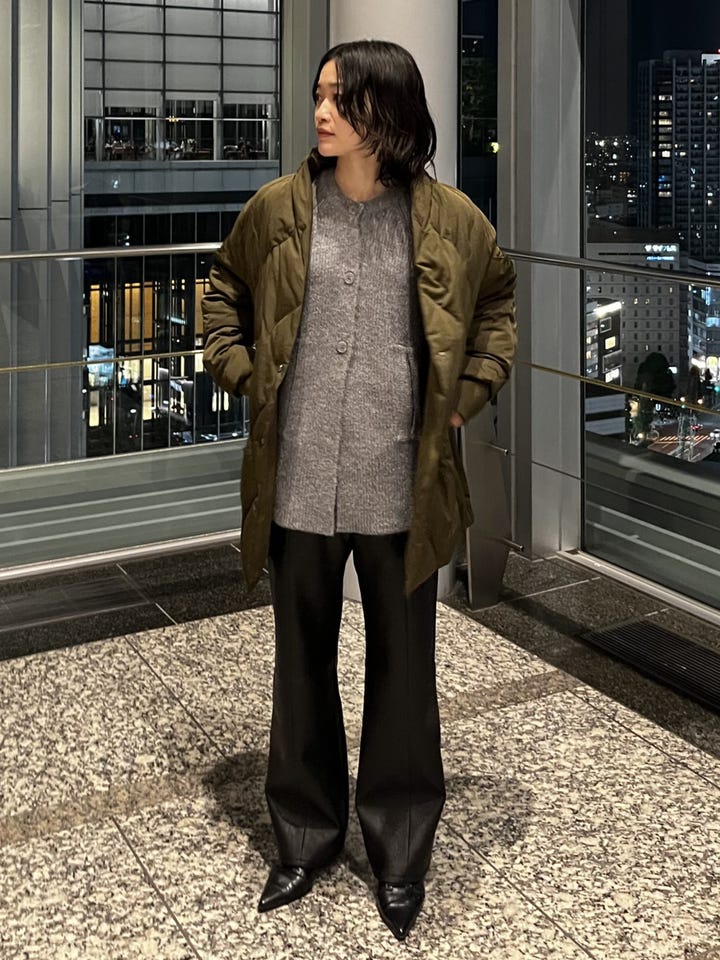 【sheller美品】レザーチェックショートコート ショートパンツ sheller美品】レザーチェックショートコート ショートパンツ