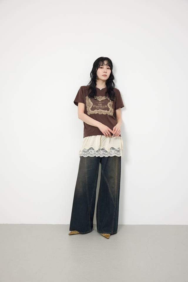 SLY | CUTSEW REMAKE SATIN ドレス (ワンピース(ミニ・ミディアム