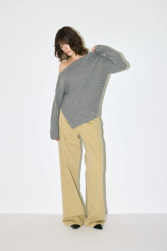 MOUSSY | 【SS先行アイテム】CROSS CHINO WIDE STRAIGHT (ワイド