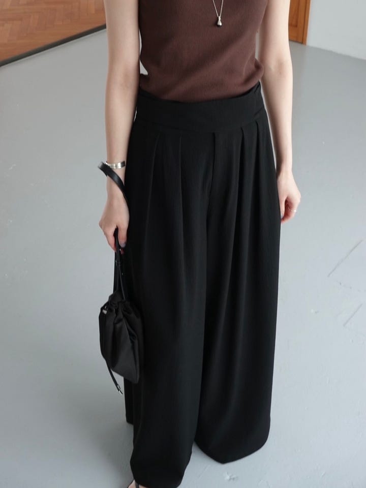 RIM.ARK | Comfy volume tuck PT (PANTS ) |RIM.ARK ONLINE STORE