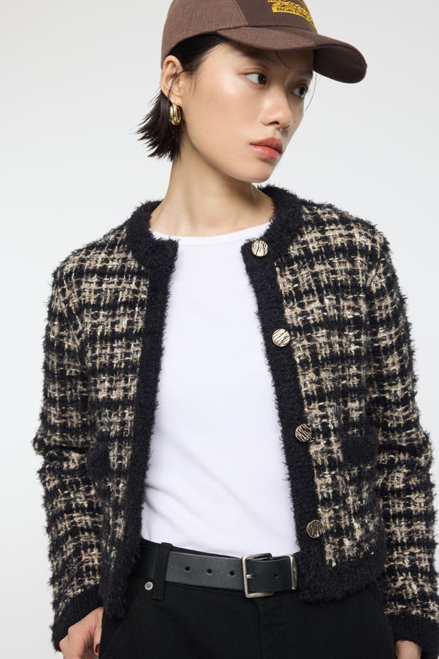 MOUSSY | COMPACT KNIT TWEED ジャケット (ジャケット ) |SHEL'TTER