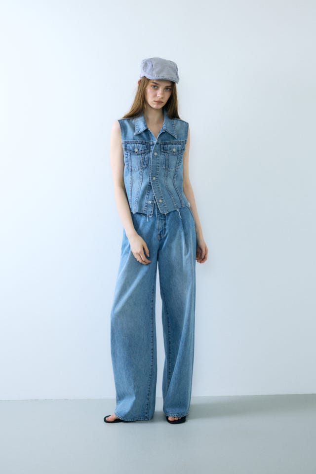 MOUSSY | COMPACT DENIM ベスト (その他アウター ) |SHEL'TTER WEBSTORE
