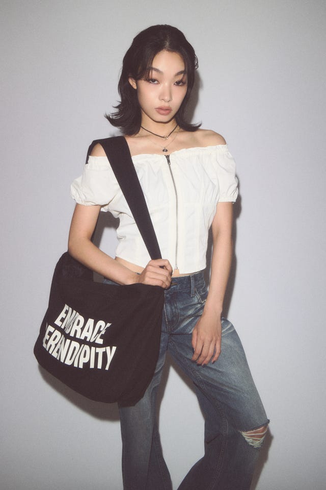 LAGUA GEM | 2WAY ZIP COTTON トップス (シャツ・ブラウス ) |SHEL 