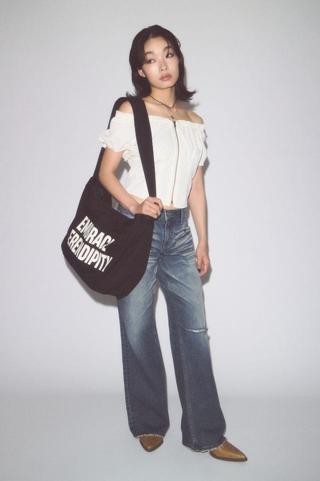 LAGUA GEM | 2WAY ZIP COTTON トップス (シャツ・ブラウス ) |SHEL 